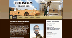Desktop Screenshot of coliseumsportsclub.com